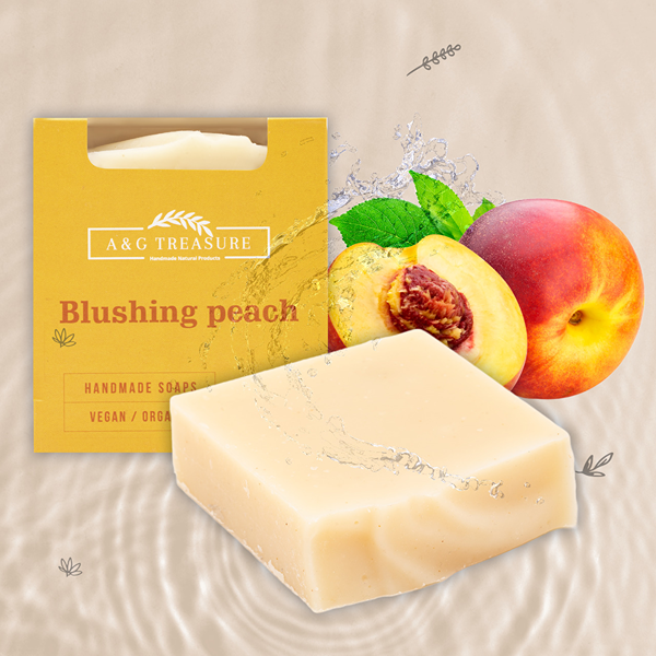 AG Treasure Natural Peach Bar Soap