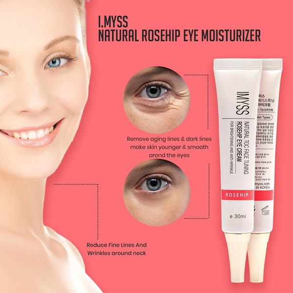 imyss natural rosehip eye moisturizer