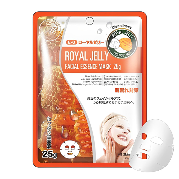 Mitomo-Royal-Jelly-Anti-Aging-Sheet-Mask